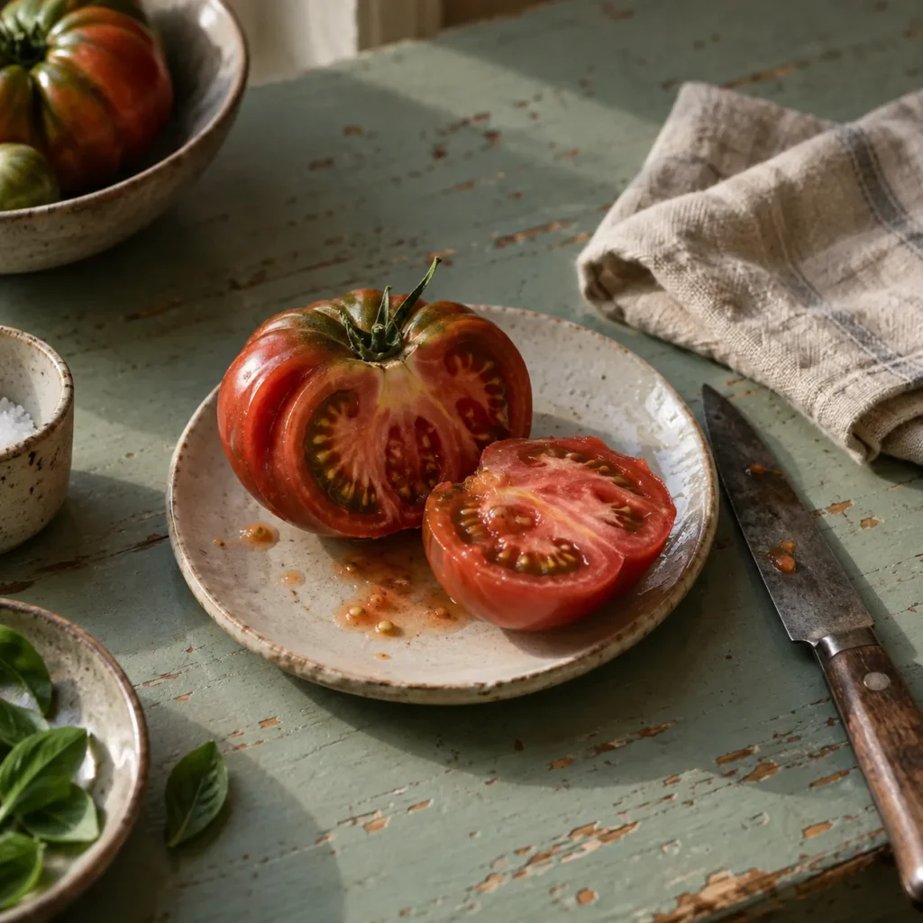 Ripe tomatoes as a nutrient-dense fruit.