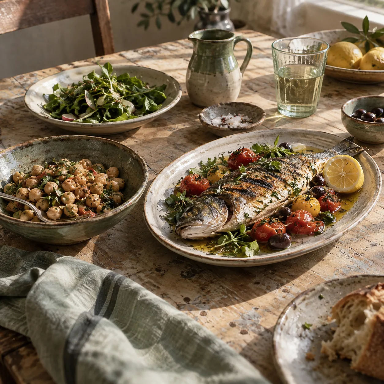 Healthy foods associated with longevity for women.