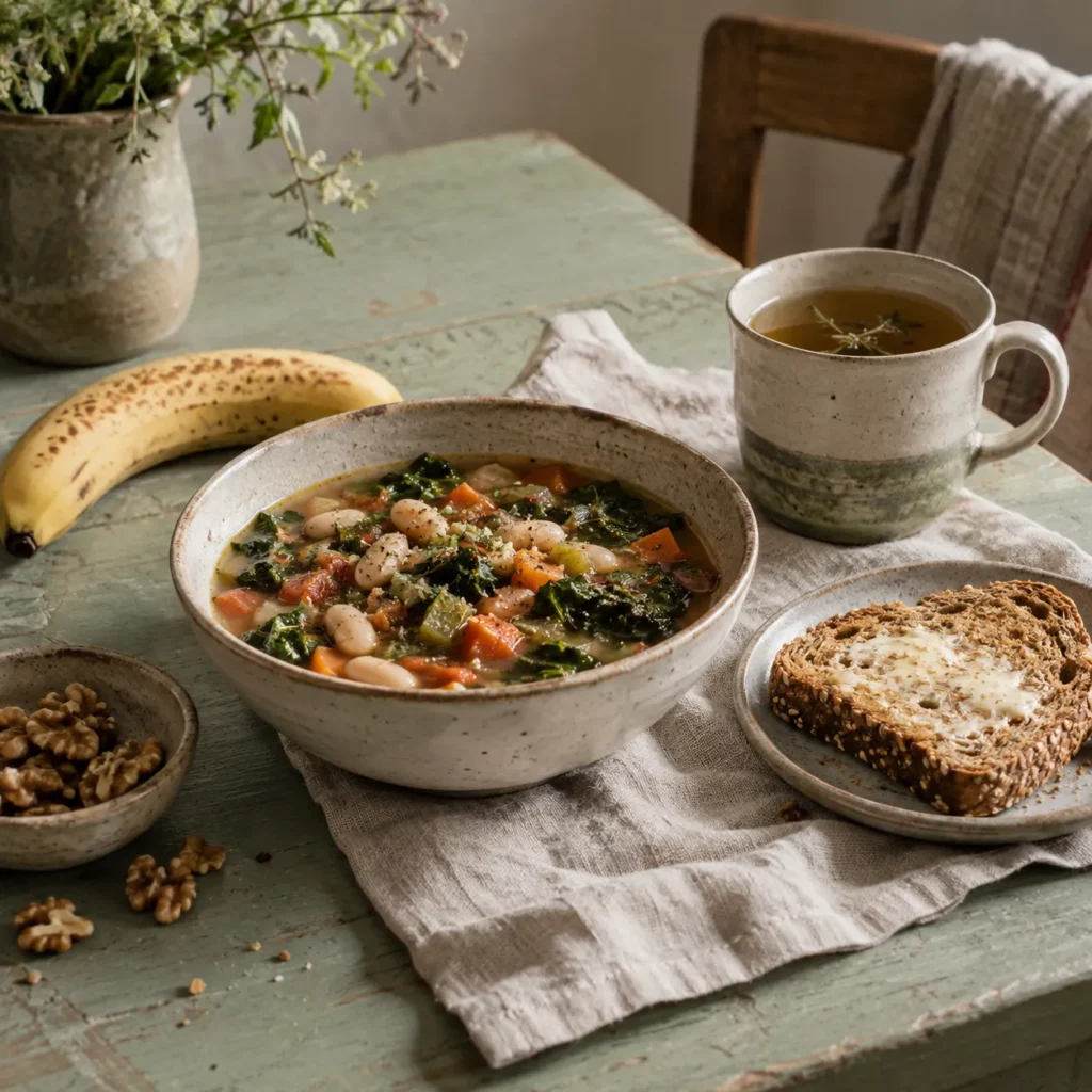 Comfort foods associated with stress eating.