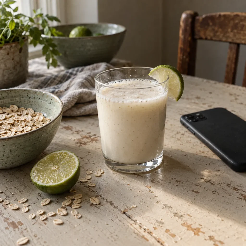 An oat-water drink associated with a weight-loss trend.