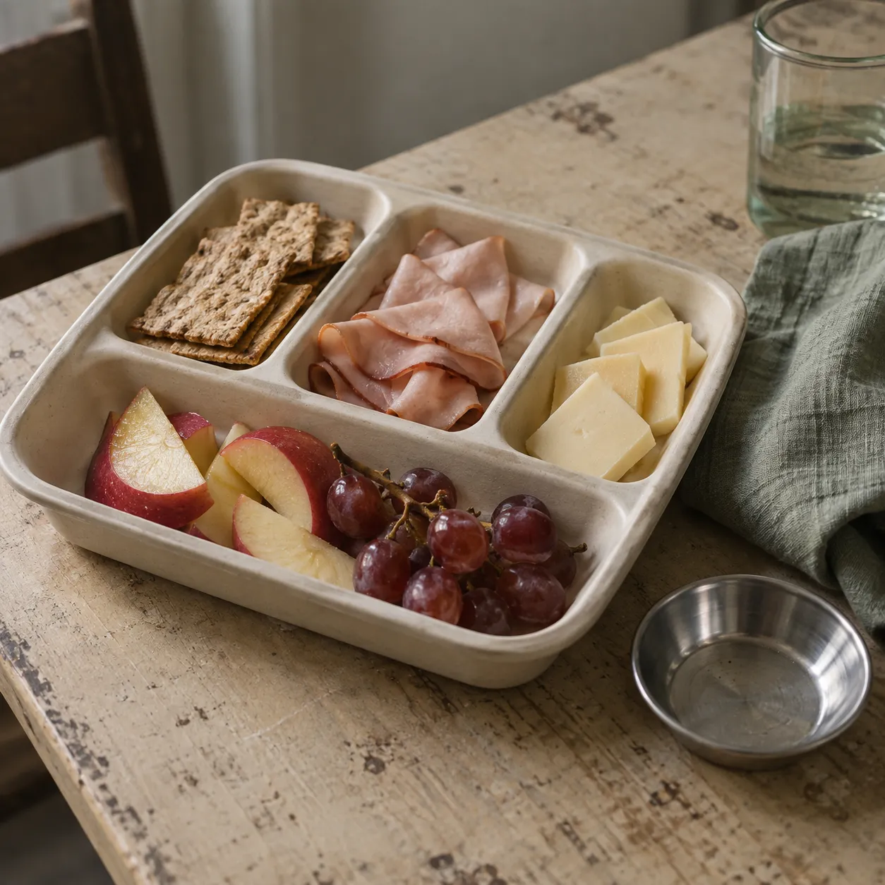 A packaged lunch kit representing heavy metal testing.